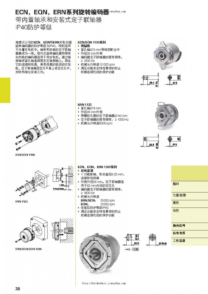 德國海德漢HEIDENHAIN綜合樣本_頁面_36