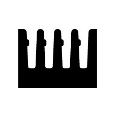 Fischer Elektronik標(biāo)準(zhǔn)擠壓散熱器
