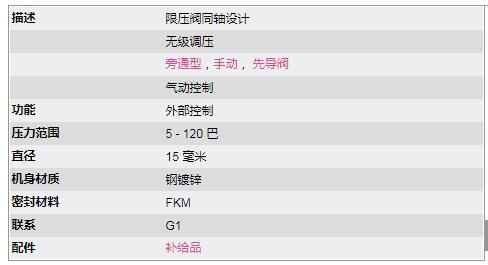 RSG控制閥 