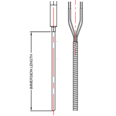 THERMO ELECTRIC 帶鎧裝引線的熱電偶系列