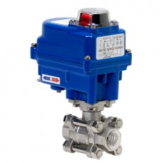 TAVT 電控三片式球閥KE-3P系列