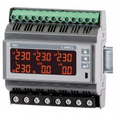 LUMEL 鐵路三相網絡參數表N43系列