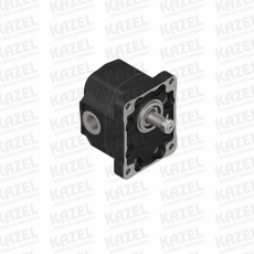 KAZEL 4 孔楔形 K 雙聯齒輪泵系列