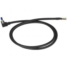 ELFIN 黑色 USB 電纜，A 型公頭系列