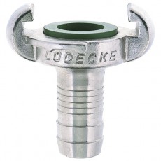 LUDECKE 帶軟管倒鉤的爪形聯軸器DIN 3489系列