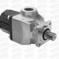 KAZEL 4 孔 ISO 雙輸出柱塞泵系列
