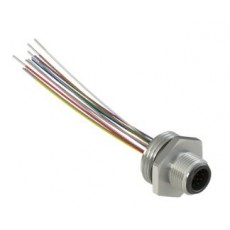 pizzato 公頭有線連接器VF CNM12MM-L16
