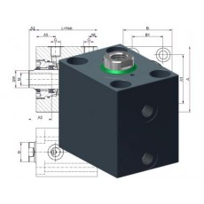 HEISS 液壓缸體 HBZ500系列