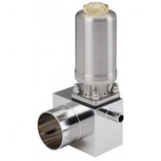 burkert 帶不銹鋼氣動執(zhí)行器的 T 型隔膜閥2064