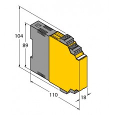 TURCK 隔離開關(guān)放大器IM1-121EX-R系列