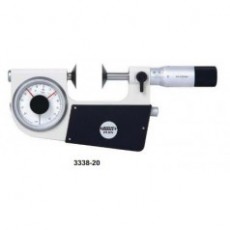 INSIZE 盤型杠桿千分尺3338-20系列