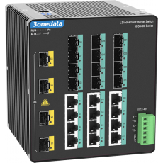 3ONEDATA 工業以太網交換機12GT12GS4XS系列