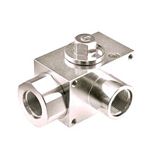 ANCHOR FLUID POWER 三通挖掘機式球閥AV3