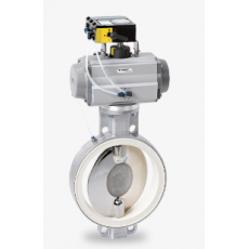 WAREX 帶氣動密封套的蝶閥DKZ 110 APS系列