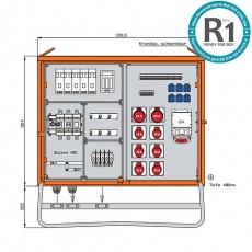 WALTHER-WERKE 配電柜WV0574R1系列