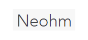 NEOHM
